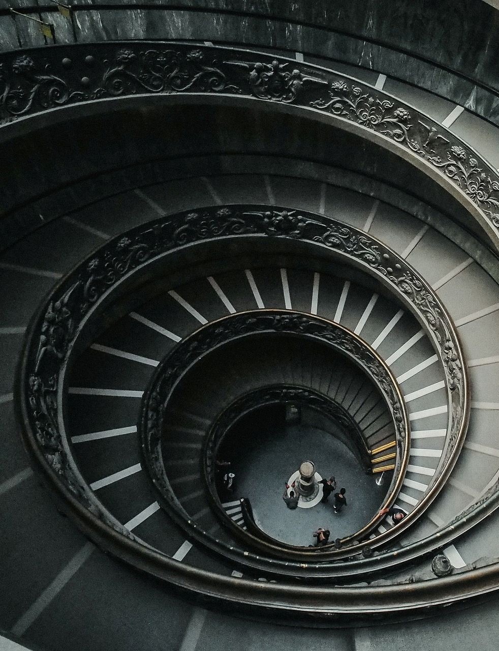 escalier d'évolution